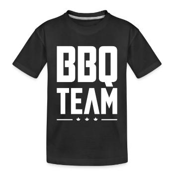 Bbq Team - Kinder Premium Bio T-Shirt - Schwarz - Vorne