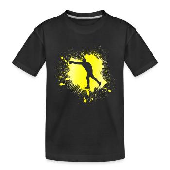 Boxe - T-shirt bio Premium Enfant - noir - Devant