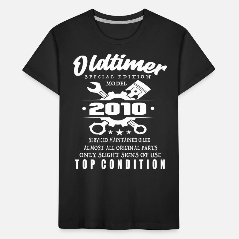 Oldtimer Special Edition Modèle 2010 Anniversaire T-shirt bio Premium Enfant