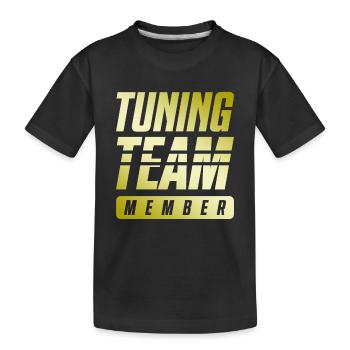 Équipe de tuning - T-shirt bio Premium Enfant - noir - Devant