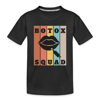 Chirurgie plastique Botox et injecteur d’infirmière esthétique - T-shirt bio Premium Enfant - noir - Devant