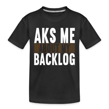 Programmierer Informatiker - Kinder Premium Bio T-Shirt - Schwarz - Vorne