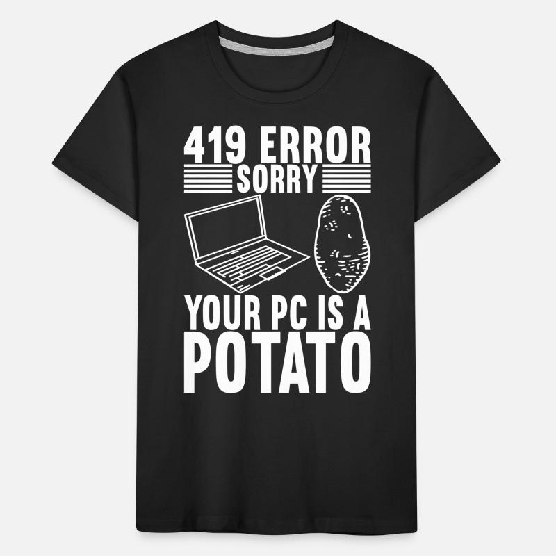 Programmierer Informatiker Kinder Premium Bio T-Shirt