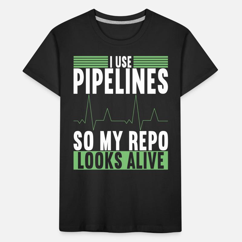 Programmierer Informatiker Kinder Premium Bio T-Shirt