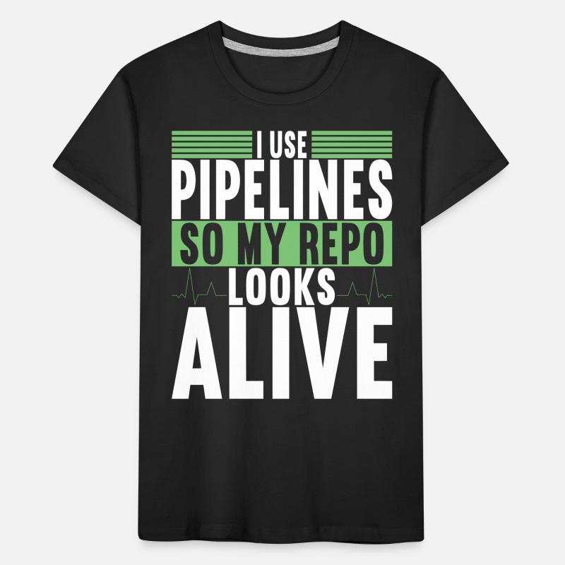 Programmierer Informatiker Kinder Premium Bio T-Shirt