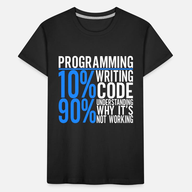 Programmer Computer Scientist Kids' Premium Organic T-Shirt