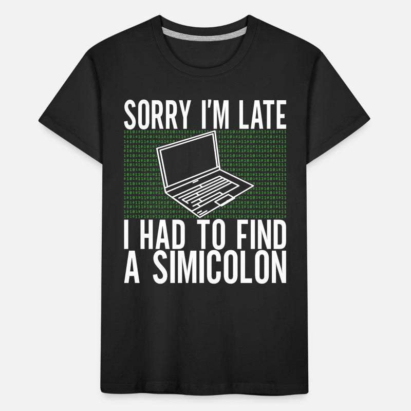 Programmierer Informatiker Kinder Premium Bio T-Shirt