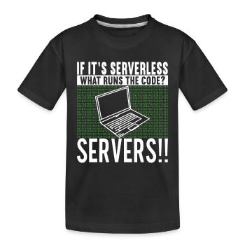 Programmer Computer Scientist - Kids' Premium Organic T-Shirt - black - Front