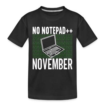 Programmer Computer Scientist - Kids' Premium Organic T-Shirt - black - Front