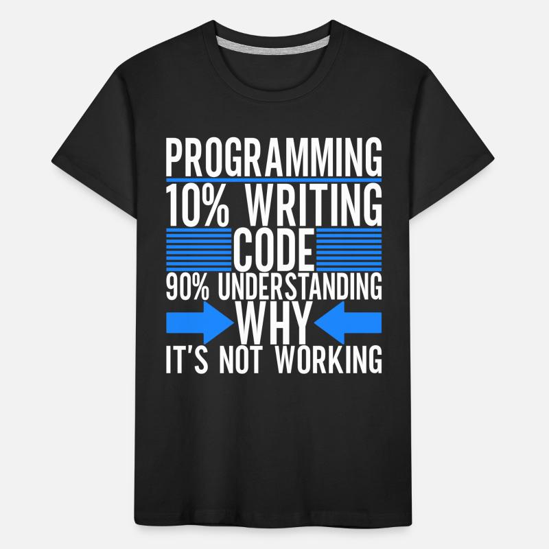 Programmierer Informatiker Kinder Premium Bio T-Shirt