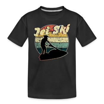 Jet Ski - T-shirt bio Premium Enfant - noir - Devant