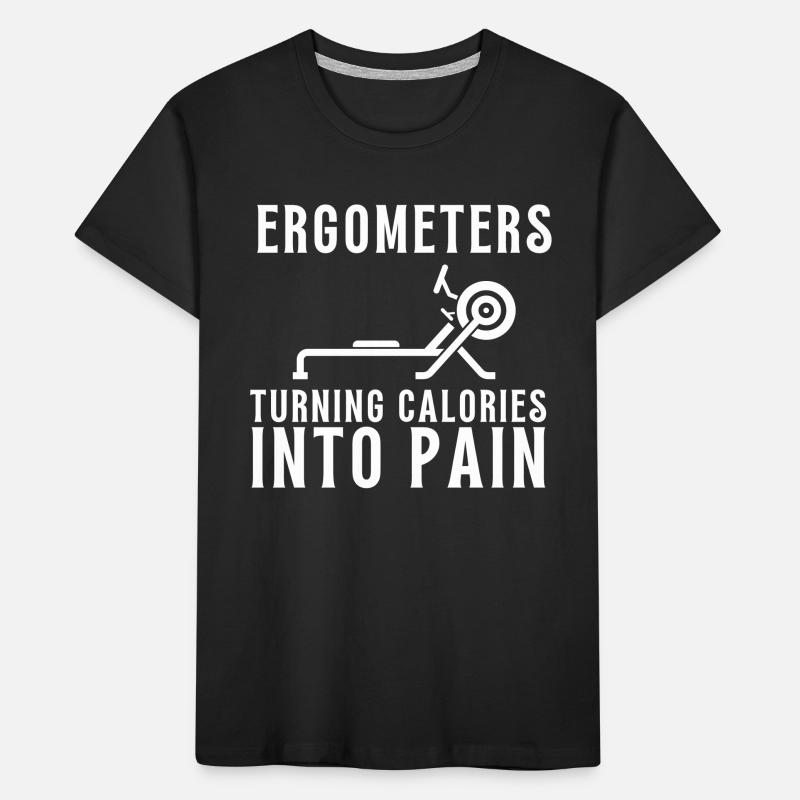 Erg Ergometer And Rowing Exercise Machine Rowing Kinder Premium Bio T-Shirt