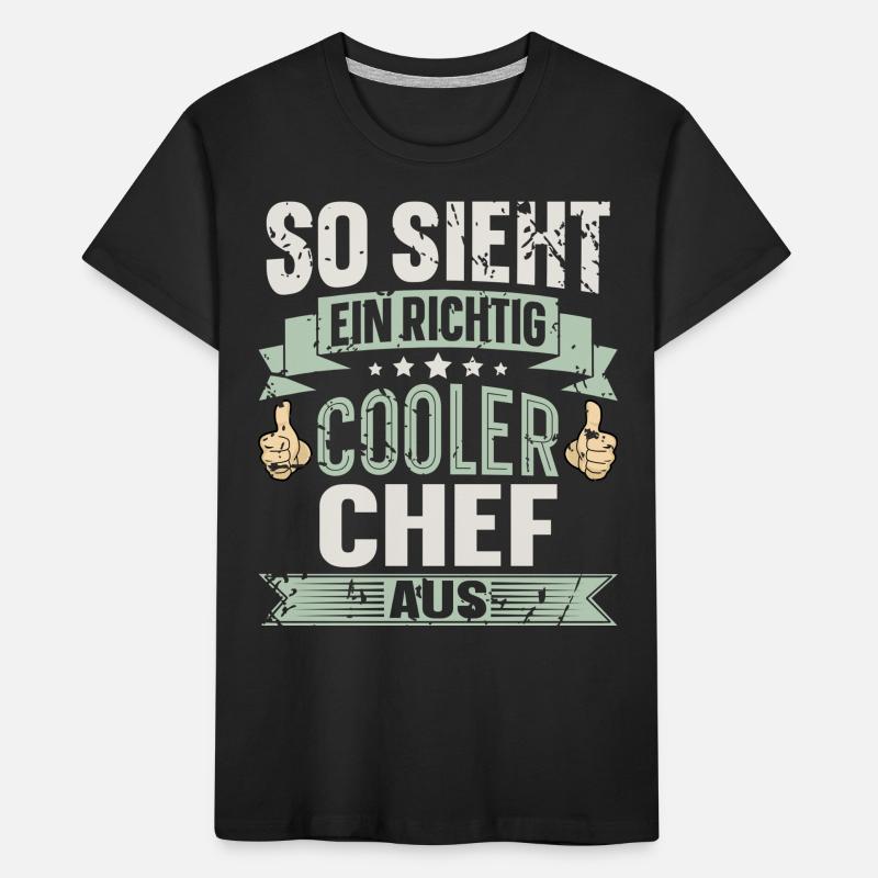Chef Kinder Premium Bio T-Shirt