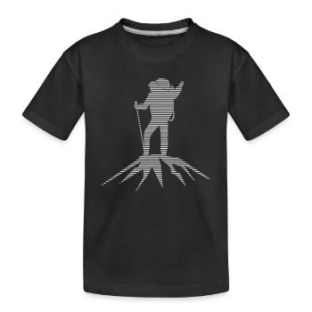 Alpinisme - T-shirt bio Premium Enfant - noir - Devant