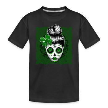 Saint Patrick Celtes écossais - T-shirt bio Premium Enfant - noir - Devant