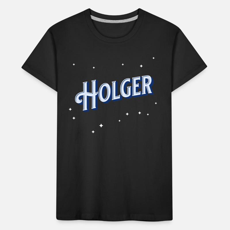 Holger name personalized Kids' Premium Organic T-Shirt