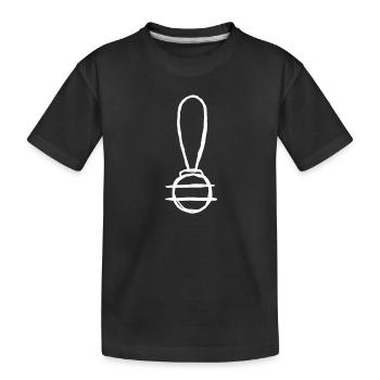 Egypte Ancien symbole Cruche à lait - T-shirt bio Premium Enfant - noir - Devant