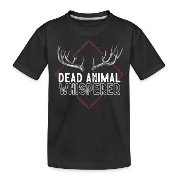 Taxidermie, Taxidermist, Erhaltung Von Tieren - Kinder Premium Bio T-Shirt - Schwarz - Vorne
