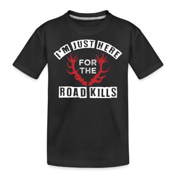 Taxidermie, Taxidermist, Erhaltung Von Tieren - Kinder Premium Bio T-Shirt - Schwarz - Vorne