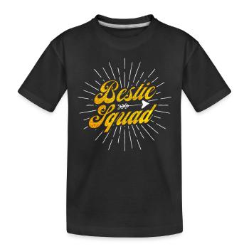 Beast Squad - Kids' Premium Organic T-Shirt - black - Front