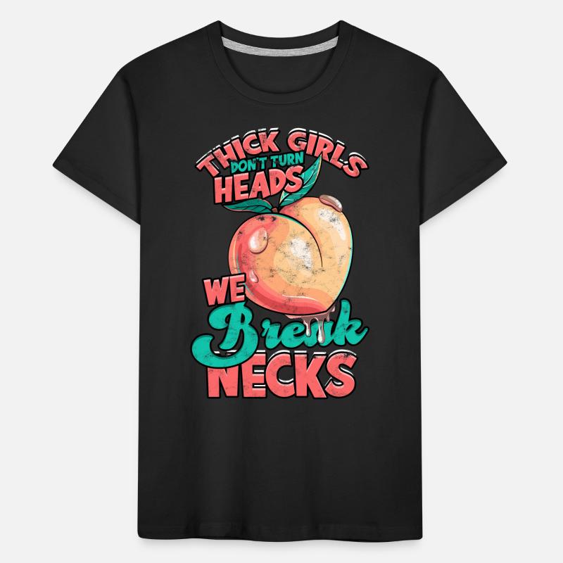 Dick Thick Thighs Thick Thighs Thighs Kids' Premium Organic T-Shirt