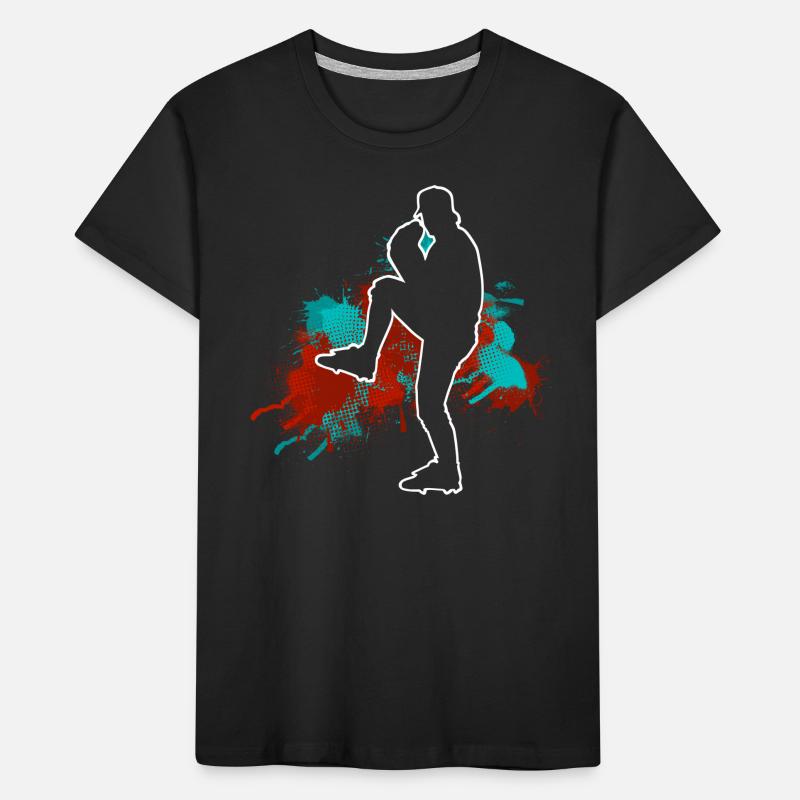 Base-ball T-shirt bio Premium Enfant