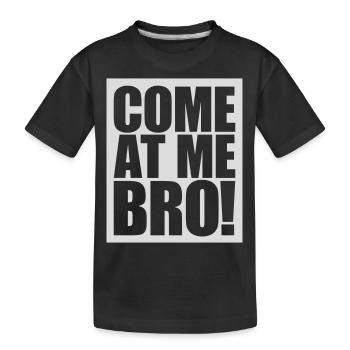 Viens à moi bro - T-shirt bio Premium Enfant - noir - Devant