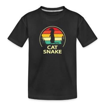 Furet - T-shirt bio Premium Enfant - noir - Devant