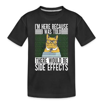 Programmer Computer Scientist - Kids' Premium Organic T-Shirt - black - Front