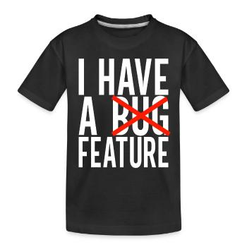 Programmierer Informatiker - Kinder Premium Bio T-Shirt - Schwarz - Vorne