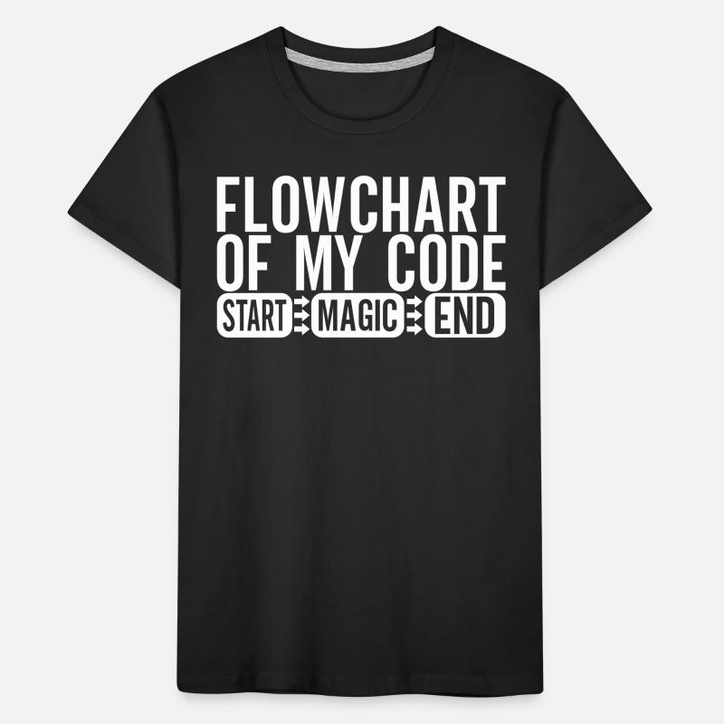 Programmierer Informatiker Kinder Premium Bio T-Shirt