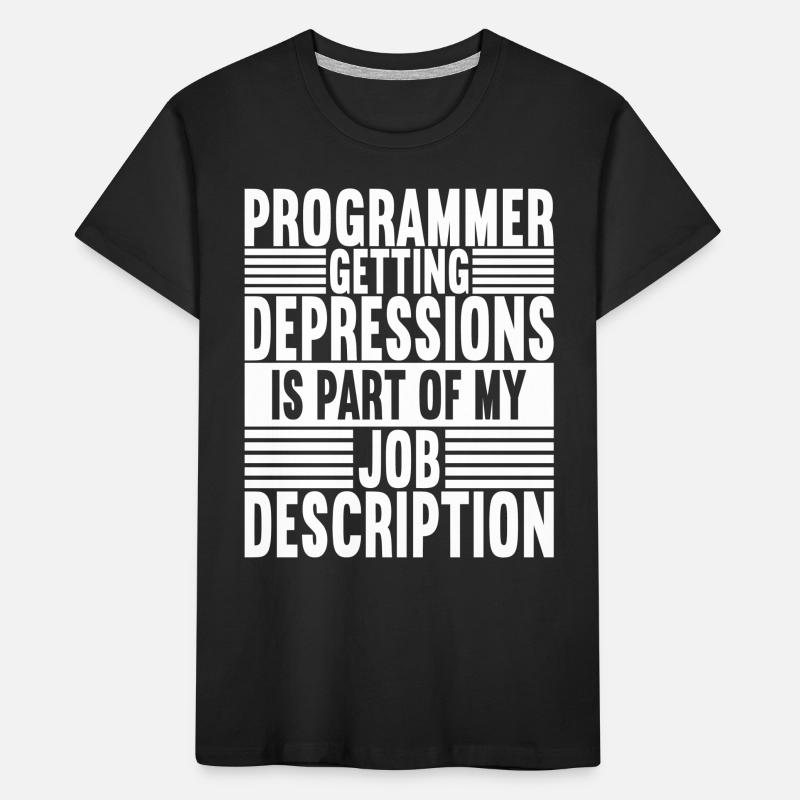 Programmierer Informatiker Kinder Premium Bio T-Shirt