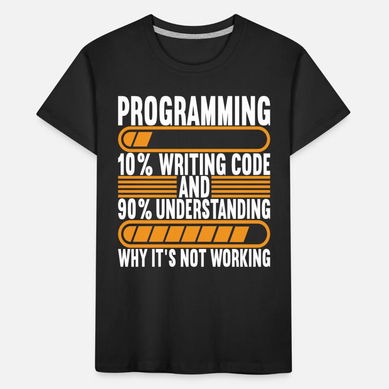 Programmierer Informatiker Kinder Premium Bio T-Shirt