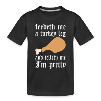 Ren Festival Renaissance Festival - Kids' Premium Organic T-Shirt - black - Front