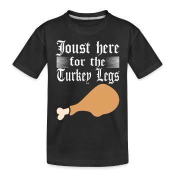 Ren Festival Renaissance Festival - Kids' Premium Organic T-Shirt - black - Front