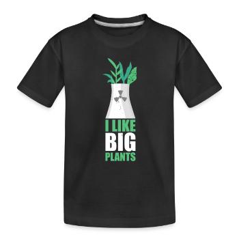 Nuclear Energy Radiation Nuclear Power Engineer - Kids' Premium Organic T-Shirt - black - Front