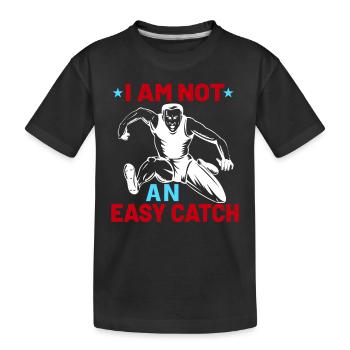 Athlétisme Athlétisme Coureurs Course Cadeau - T-shirt bio Premium Enfant - noir - Devant