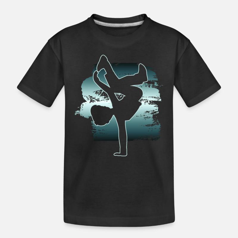 Breakdancer Breakdance Danseurs - T-shirt bio Premium Enfant - noir