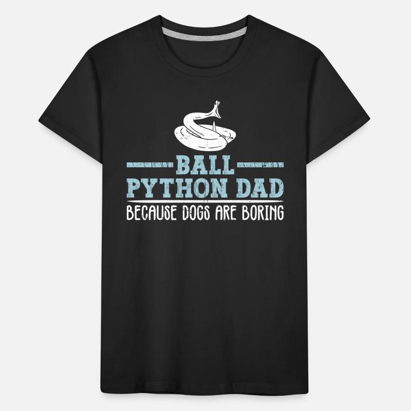 Königspython Papa Königspython Boule de banane Python T-shirt bio Premium Enfant