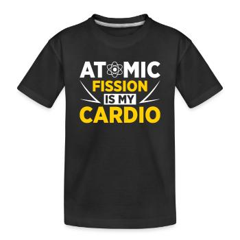 Médecine nucléaire Ingénieur nucléaire radioactif - T-shirt bio Premium Enfant - noir - Devant
