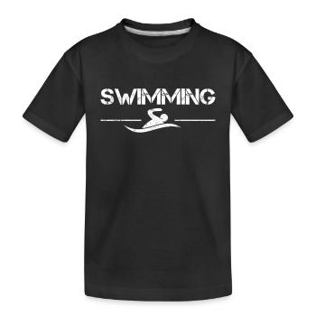 Nager - T-shirt bio Premium Enfant - noir - Devant