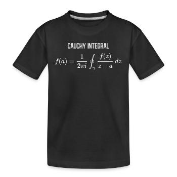 Cauchy Integral Mathematical - Kinder Premium Bio T-Shirt - Schwarz - Vorne