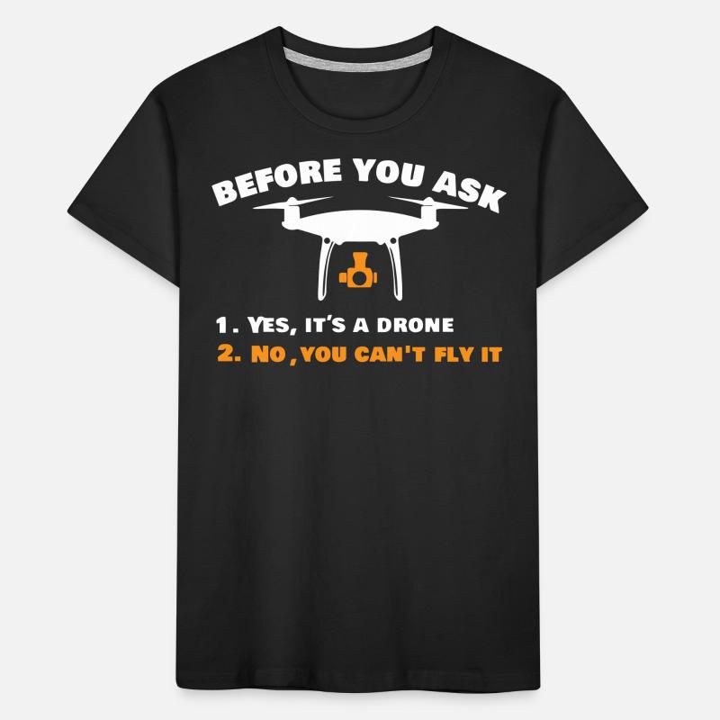 Drone flying, drones, drones, model aircraft Kids' Premium Organic T-Shirt