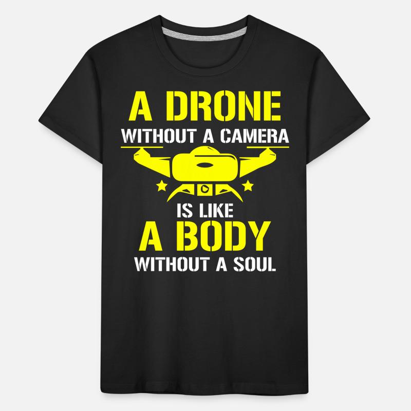 Drone flying, drones, drones, model aircraft Kids' Premium Organic T-Shirt