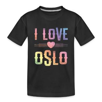 J’adore Oslo - T-shirt bio Premium Enfant - noir - Devant