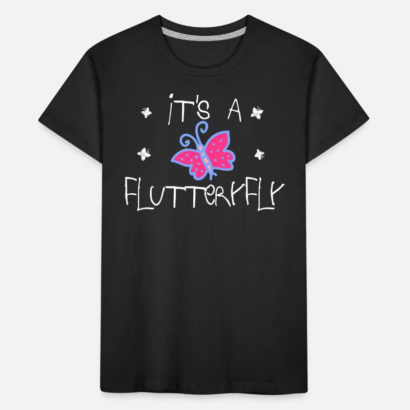 C’est une mouche à flutteryfly | Papillon T-shirt bio Premium Enfant