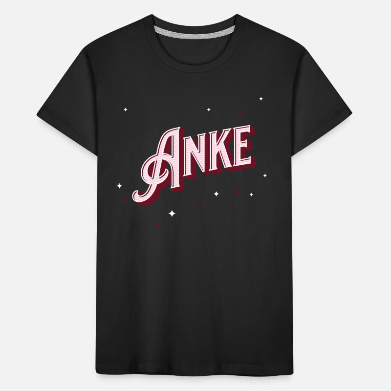 Anke name personalized Kids' Premium Organic T-Shirt