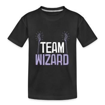 Larp |Live-Action-Rollenspiel |Larpen |Larp - Kinder Premium Bio T-Shirt - Schwarz - Vorne
