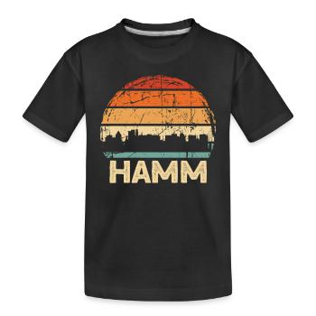 Hamm - Kinder Premium Bio T-Shirt - Schwarz - Vorne