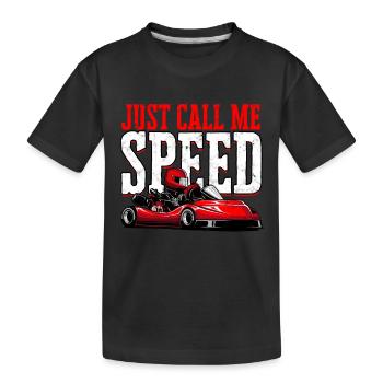 Kart conduite de kart pilotes de course Pilotes de course - T-shirt bio Premium Enfant - noir - Devant